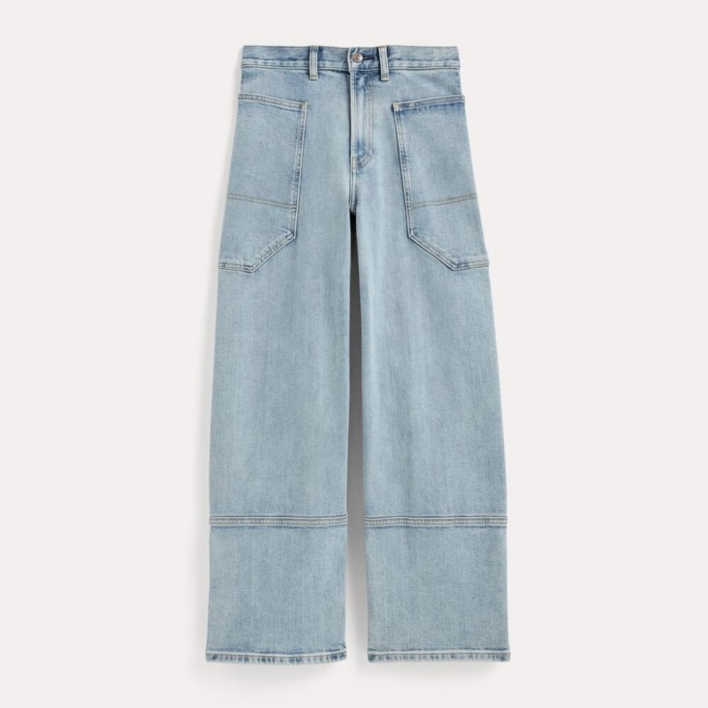 Everlane Women's Way-High® Gardener Jean in Salt Water, Size 27, Cotton
